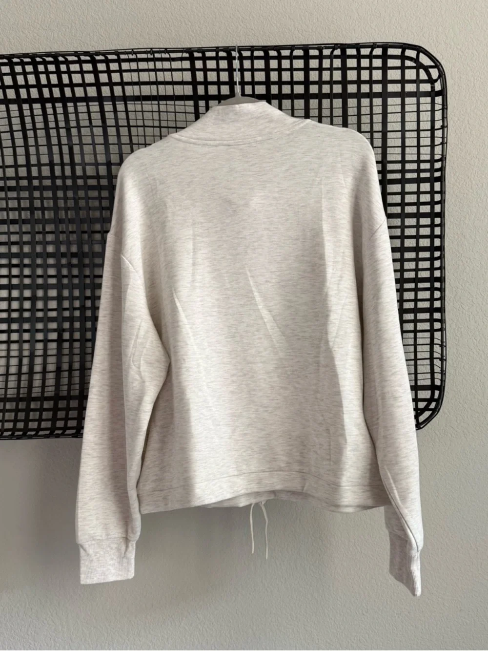 Varley Betsy sweatshirt ivory marl - Picture 3 of 5
